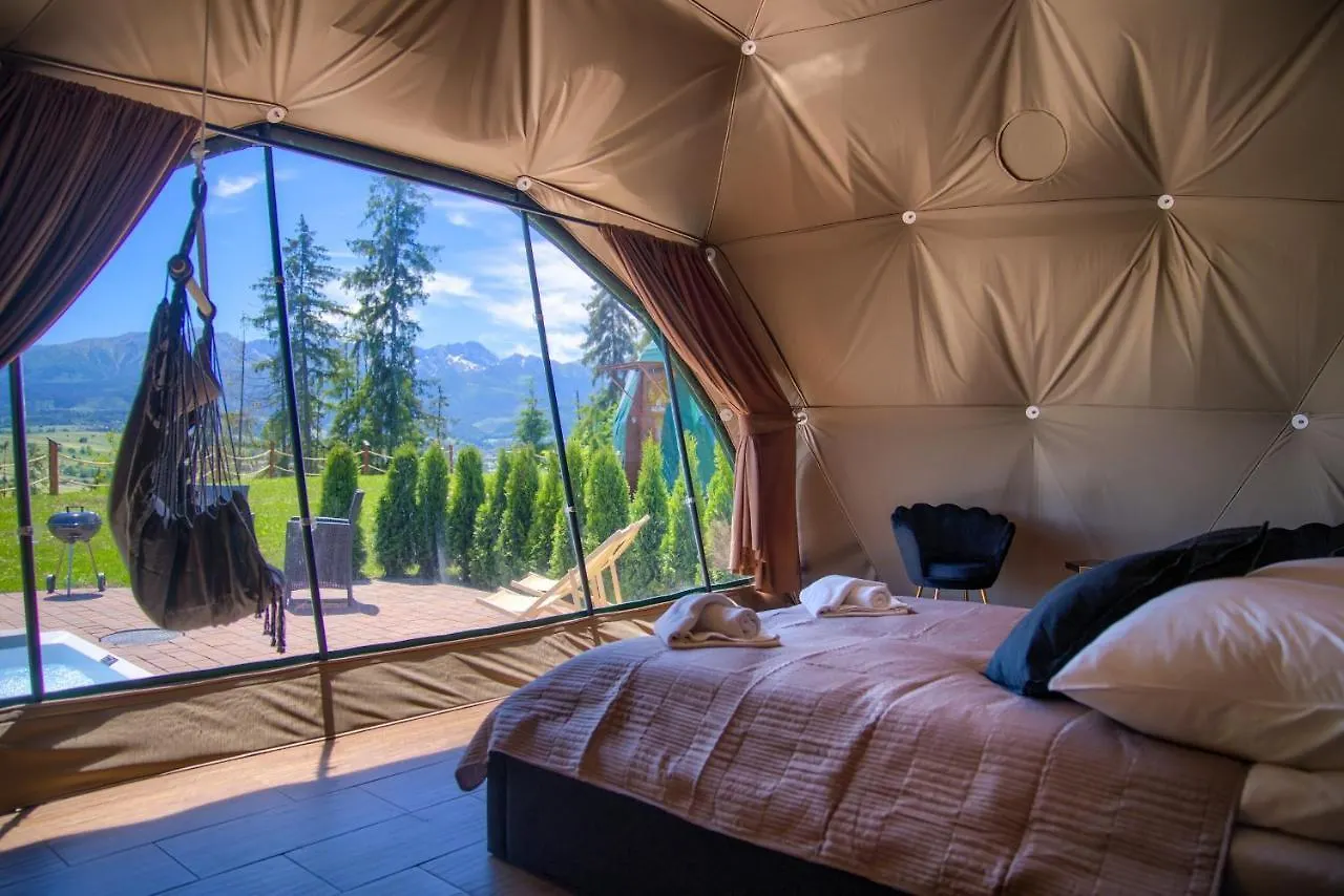 Tente de luxe Hotel Peak Glamp & Jacuzzi à Zakopane Pologne