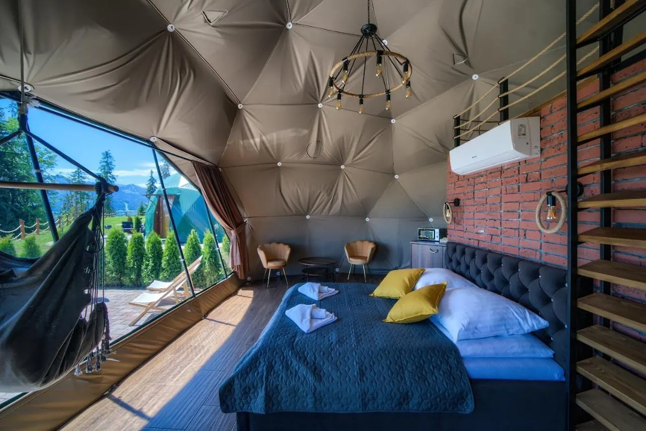 Luxury tent Peak Glamp & Jacuzzi Hotel Zakopane