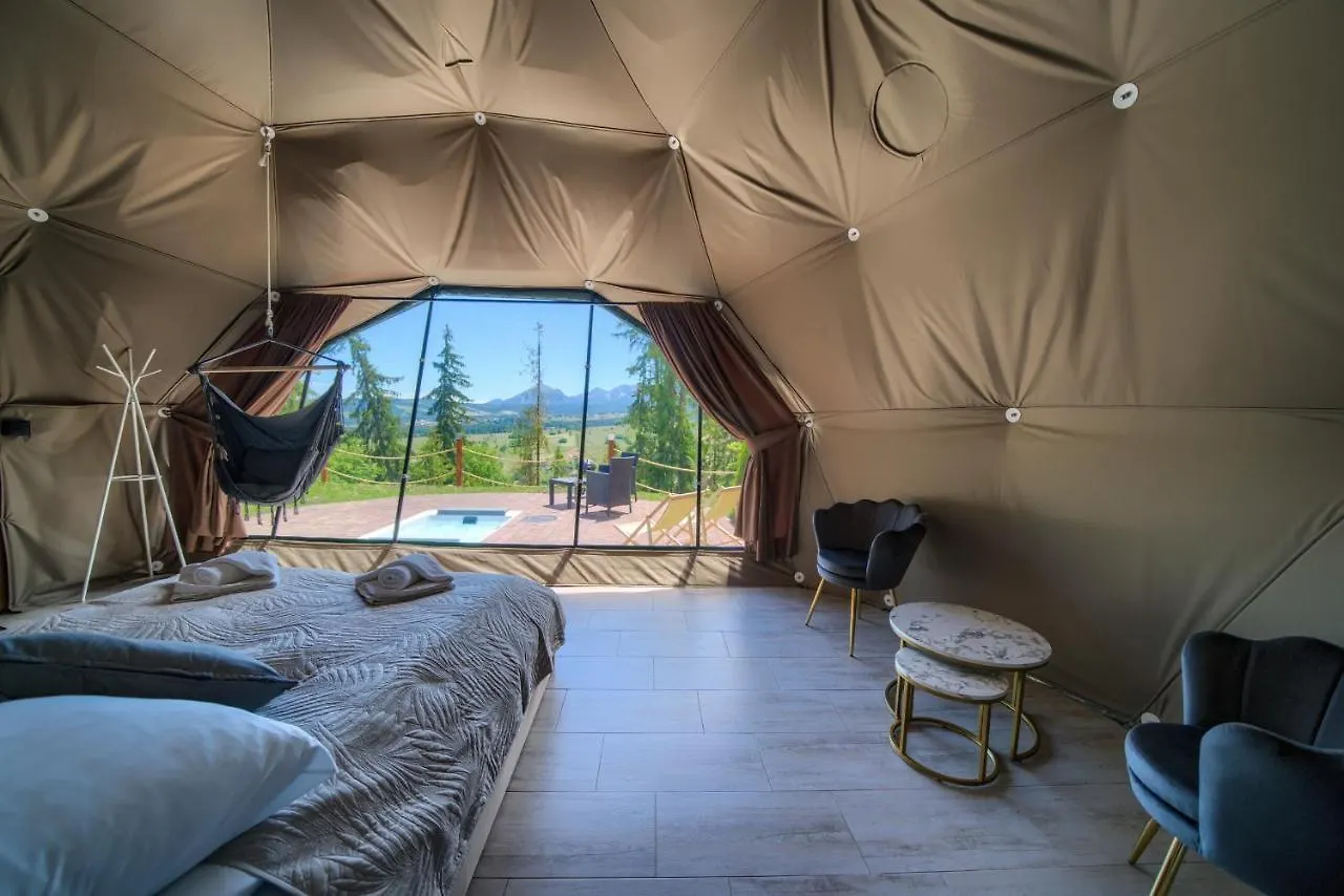 Luxury tent Peak Glamp & Jacuzzi Hotel Zakopane