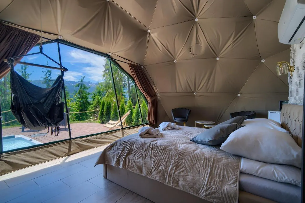 Luxuszelt Hotel Peak Glamp & Jacuzzi Zakopane Polen