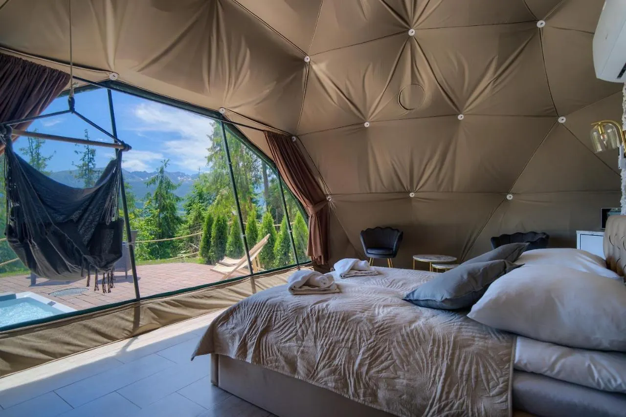 Peak Glamp & Jacuzzi Hotel Zakopane Luxury tent