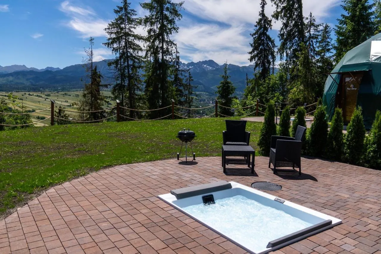 Luxury tent Peak Glamp & Jacuzzi Hotel Zakopane