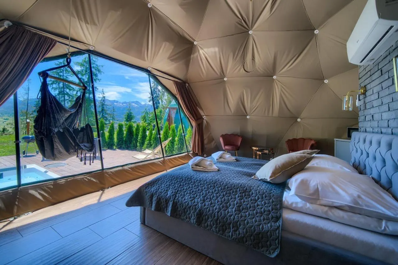 Peak Glamp & Jacuzzi Hotel Zakopane Luxury tent
