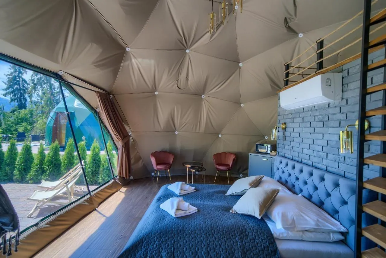Luxury tent Peak Glamp & Jacuzzi Hotel Zakopane Poland