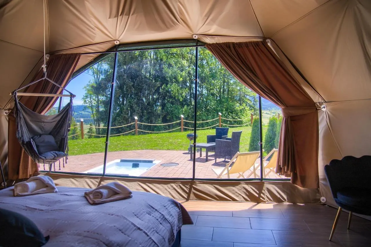 Luxury tent Peak Glamp & Jacuzzi Hotel Zakopane