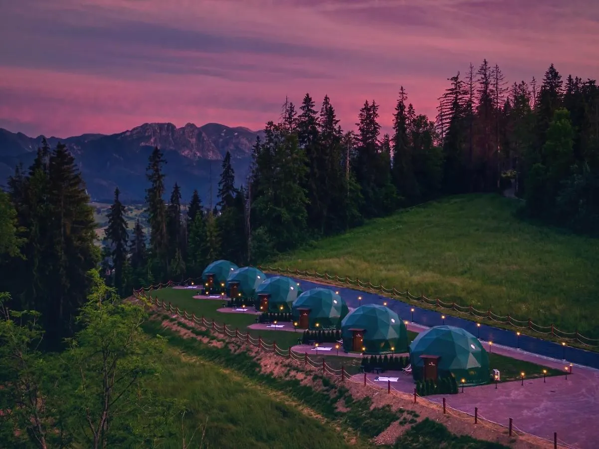 Luxury tent Peak Glamp & Jacuzzi Hotel Zakopane Poland