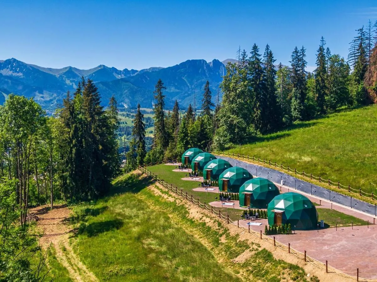 Luxury tent Peak Glamp & Jacuzzi Hotel Zakopane